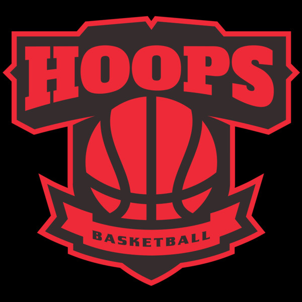 Hoops Basketball logo template  Thumbnail
