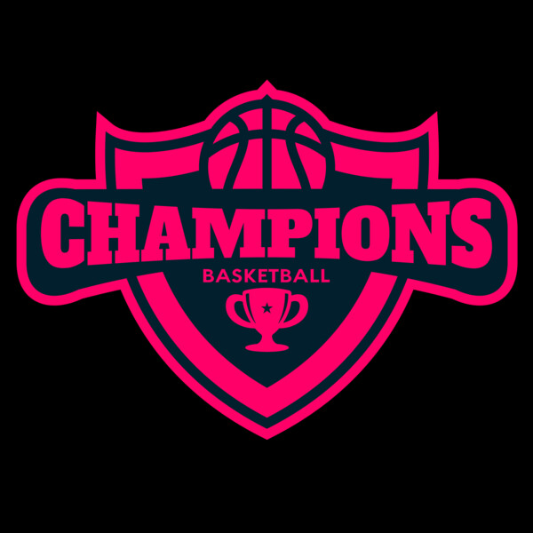 Champions Basketball League logo template Thumbnail