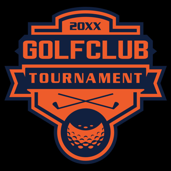 Golf club Tournament logo template 02 Thumbnail