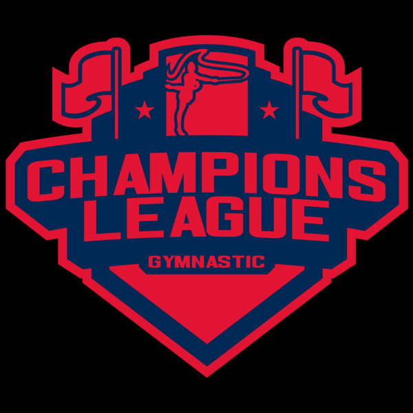 Champions League Gymnastic logo template Thumbnail